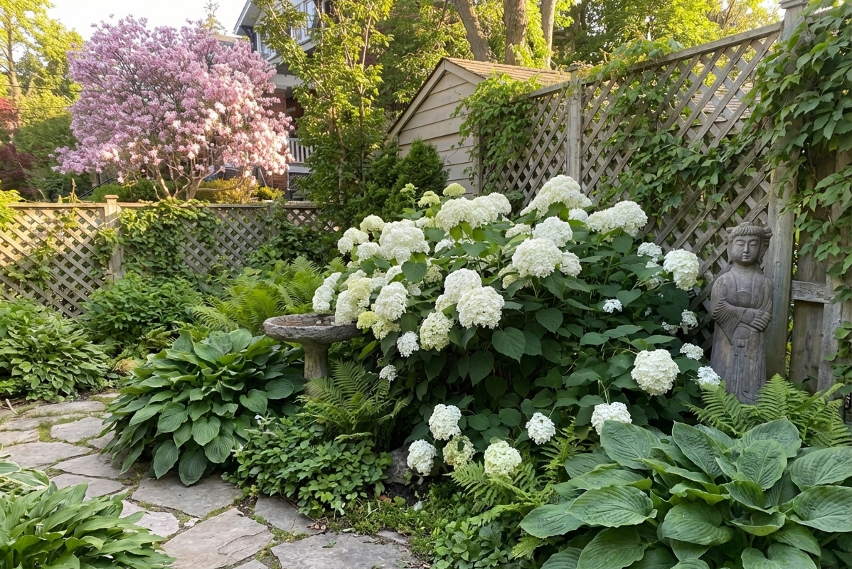 Tidy front lawn with clean bed edging on a Toronto residential property